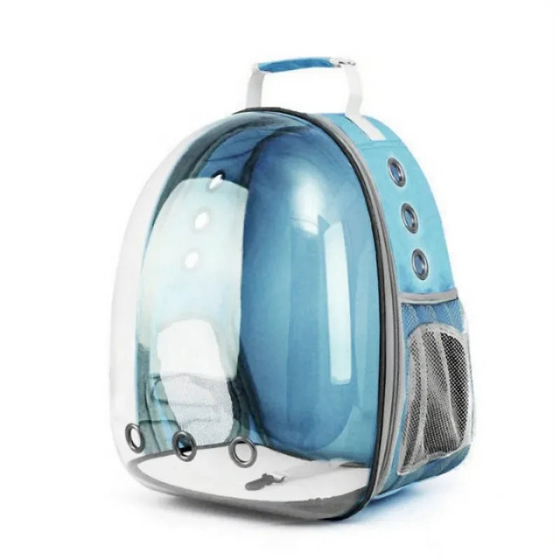 Travel In Style With Your Pet: Pet Backpack Carrier For Dog & Cat - Space Capsule Design For Outdoor Adventures!