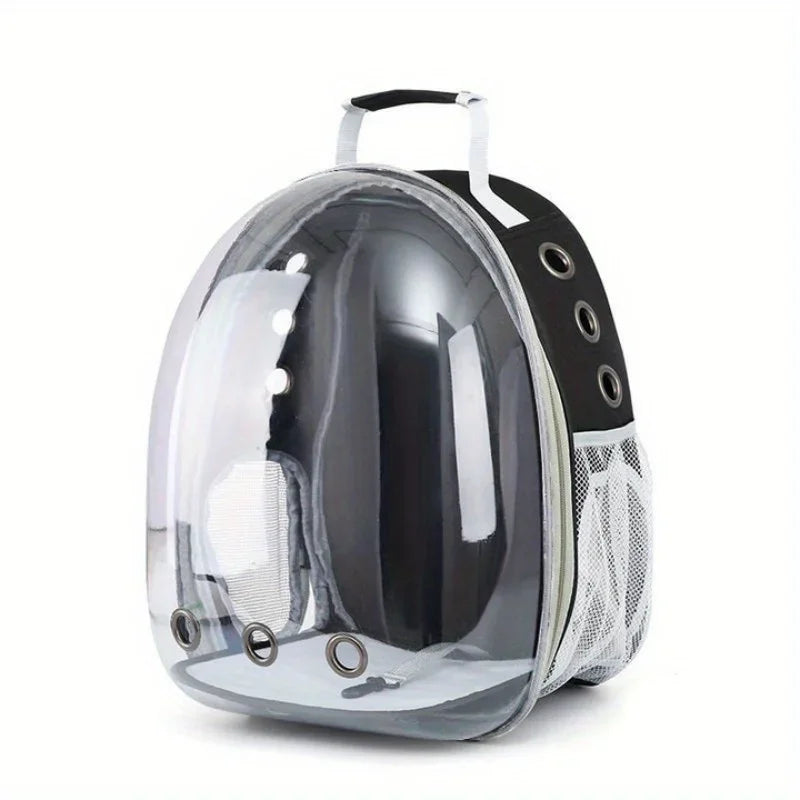 Travel In Style With Your Pet: Pet Backpack Carrier For Dog & Cat - Space Capsule Design For Outdoor Adventures!