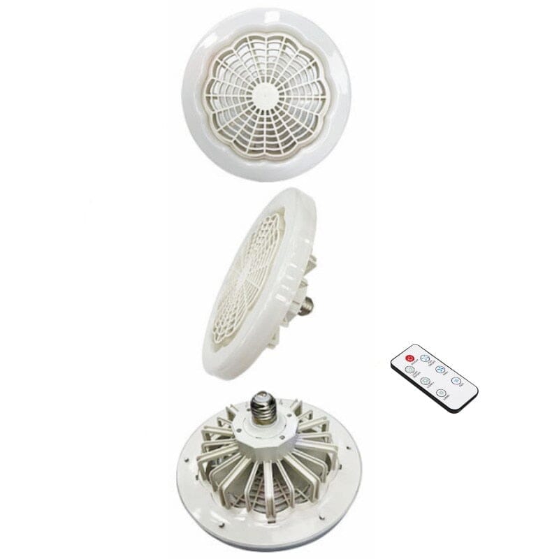 Luminária Ventilador Led 2 em 1 [ULTRA POTENTE]